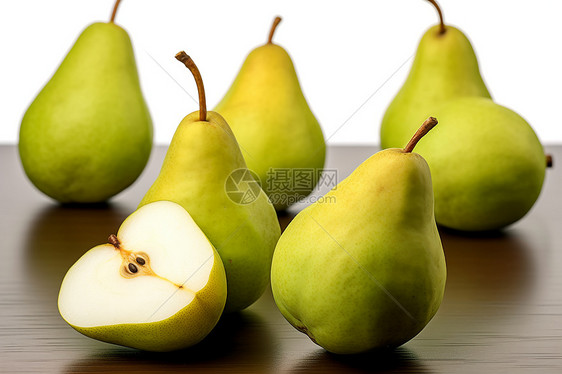 健康可口的梨子图片