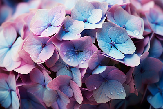 美丽的紫色花海图片