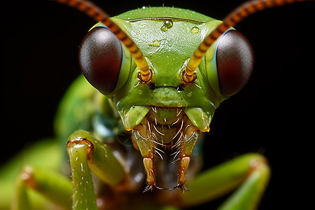 夏季丛林中的蟋蟀动物图片