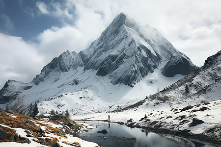 冰雪的奇景图片