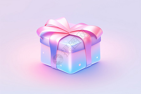 梦幻礼物盒背景图片