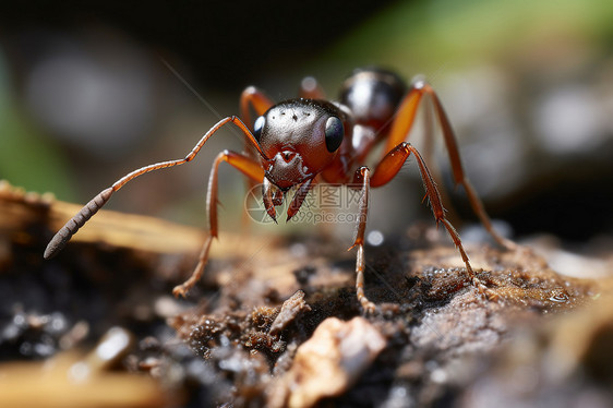 忙碌的蚂蚁图片