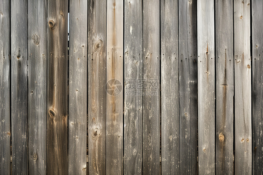 木制篱笆图片