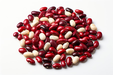 红白芸豆背景图片