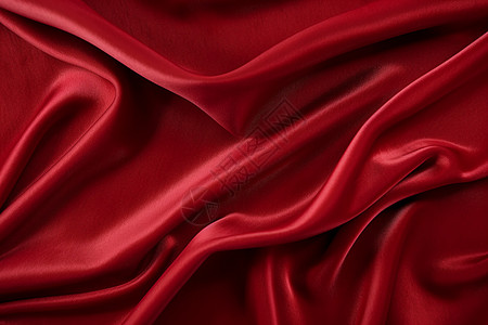 红绒布丝绸图片