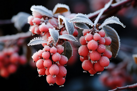 冬季浆果图片
