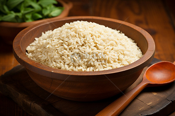 营养丰富的谷物大米图片
