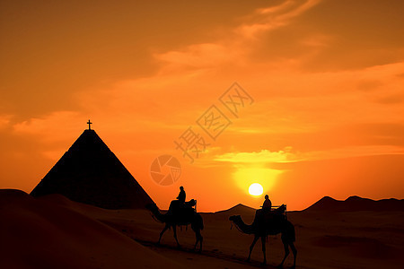美丽壮观的埃及沙漠景观图片