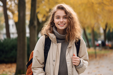 充满活力的年轻女孩图片