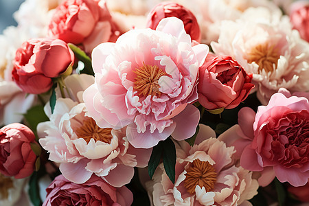 浪漫的粉色花朵图片