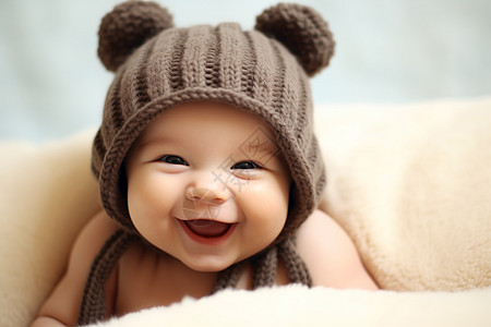 微笑婴儿微笑宝贝背景