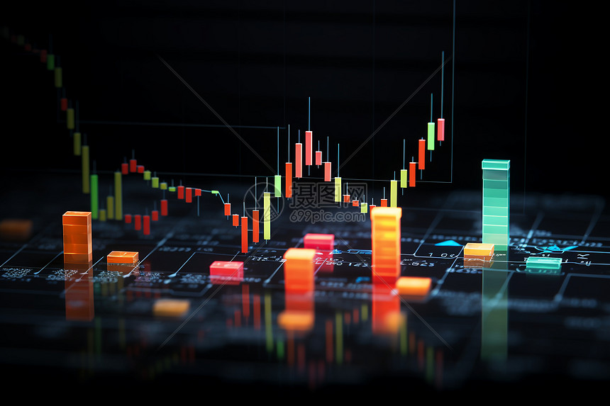 金融股市走势图图片素材-正版创意图片600796014-摄图网