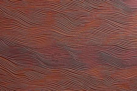 波浪线背景红褐色波浪线纹理背景