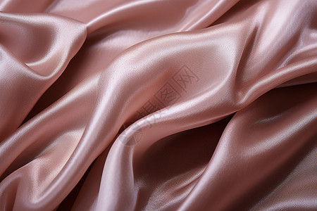粉色的绸缎褶皱图片