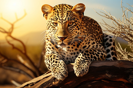 野生美洲豹非洲豹与美洲豹高清图片