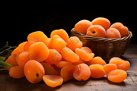 健康的美味杏子图片