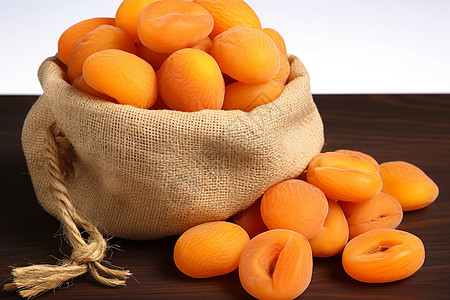 袋装的杏子图片
