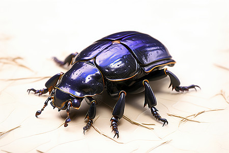 自然害虫的粪甲虫图片