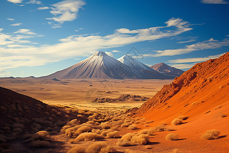 壮观的阿塔卡马沙漠高清图片