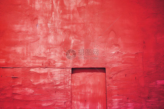 红色木墙纹理背景图片
