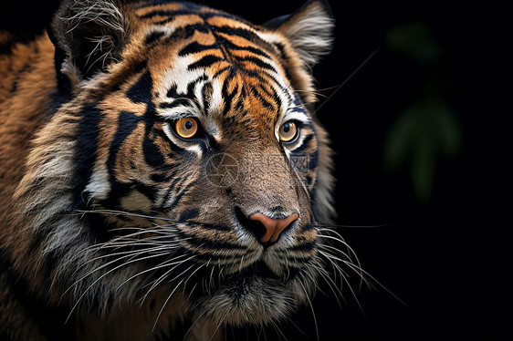 丛林里面凶猛的老虎图片
