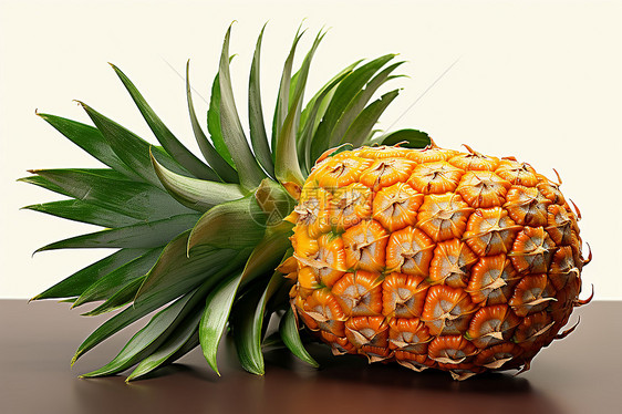 美味新鲜的菠萝图片