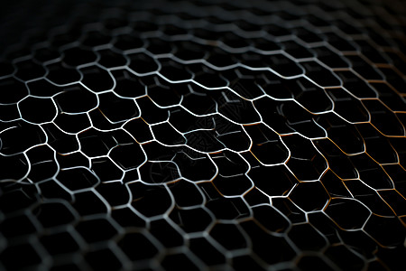 黑色铁网黑色金属网格背景背景