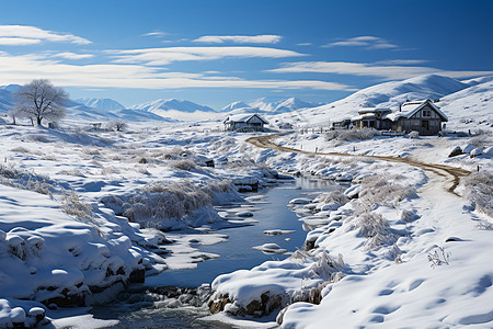 世界风景冰雪世界之旅背景