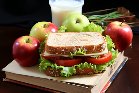 美味健康的午餐图片