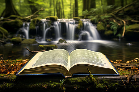 神奇的森林之书背景图片