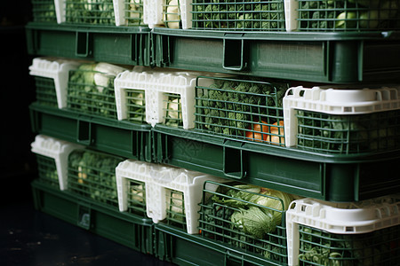 蔬菜存储框背景图片