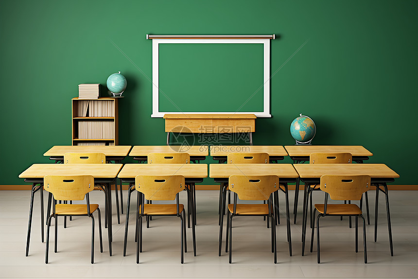 学校里的教室高清图片下载-正版图片600807744-摄图网