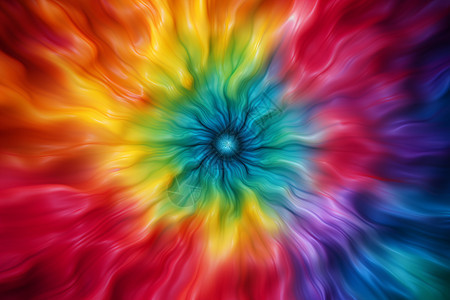 炫酷的染色漩涡图片