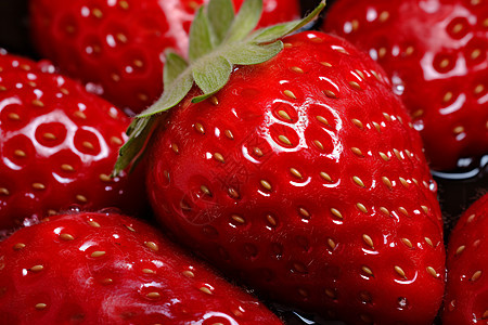 应季水果的草莓图片