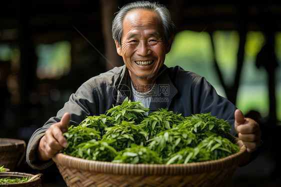 亚洲茶农图片