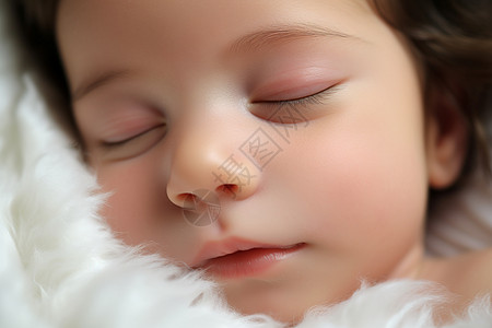 安睡的小宝宝图片
