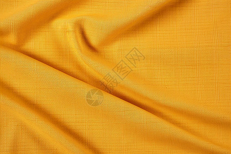 黄色丝绸布料图片