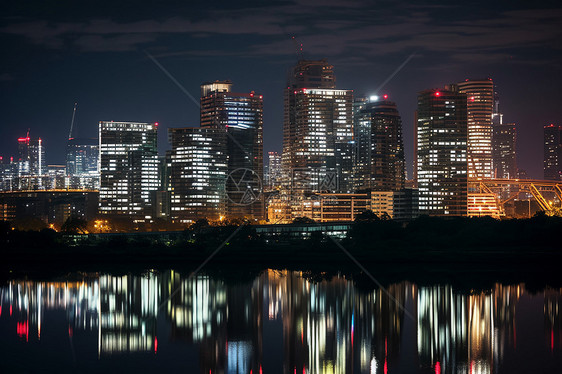 城市夜景图片