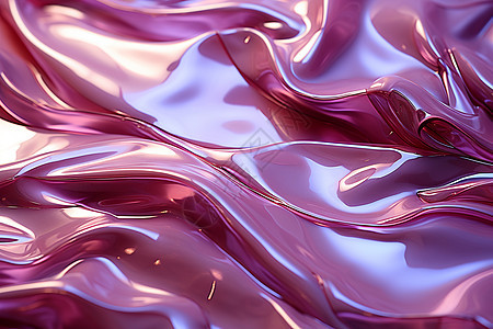丝滑的紫色塑料图片