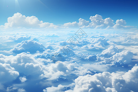美丽的白云图片