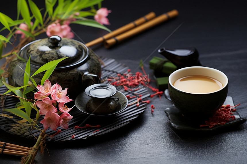 绿意盎然的茶香高清图片下载-正版图片600816213-摄图网