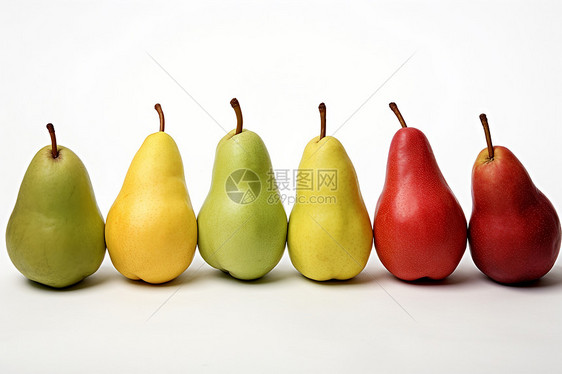 丰富多彩的梨子图片