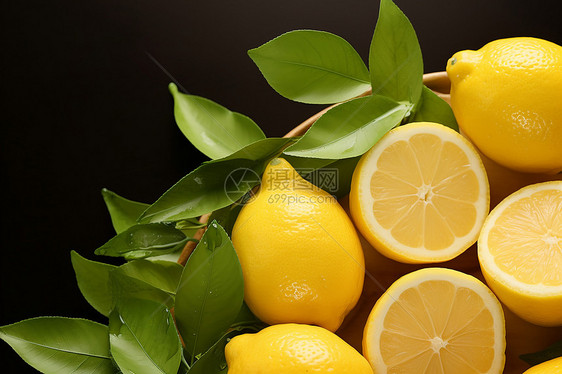 酸甜可口的柠檬图片