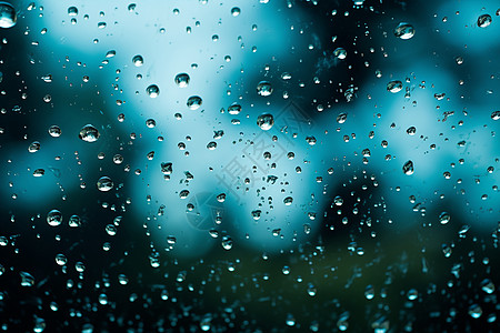 雨夜的窗户湿润窗户水高清图片