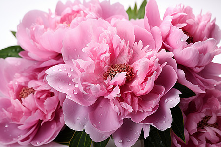 清新自然的粉色花朵图片