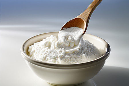 桌面上健康营养的奶粉背景图片
