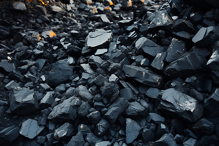 矿山上的煤矿图片