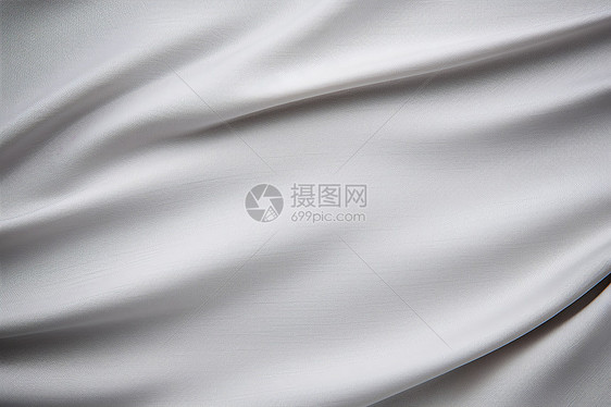 白色棉布褶皱图片