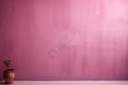 室内紫色的墙壁设计图片