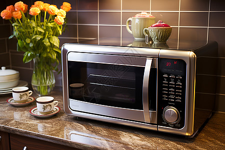 现代家居厨房电器图片